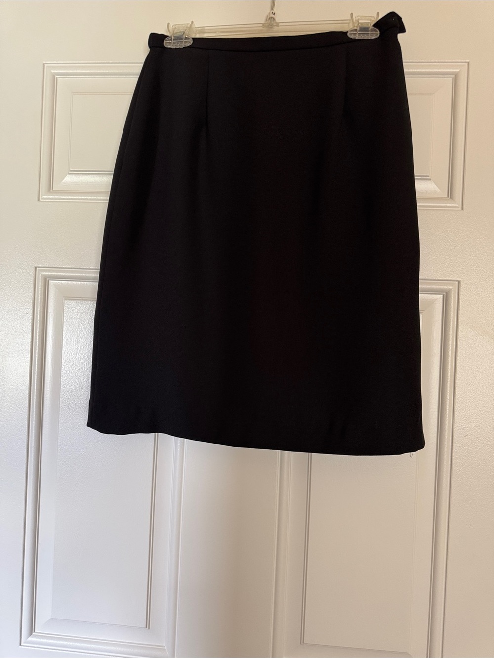 Karen Scott Black Pencil Skirt